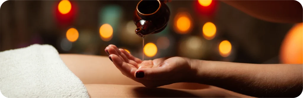 Massage directory. About MassageMode Desktop cover Massage Therapist Pouring Massage Oil onto hand