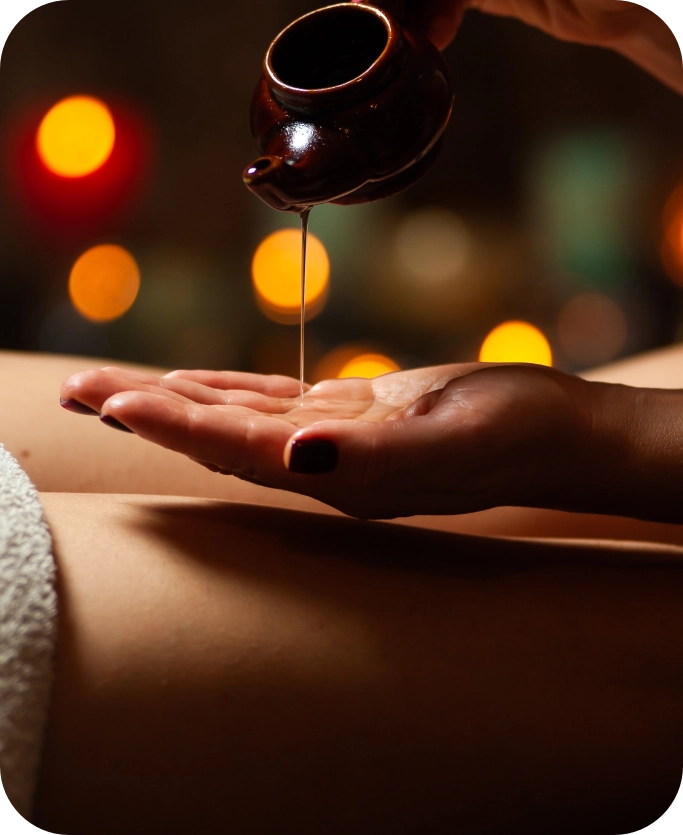Massage directory. About MassageMode Desktop cover Massage Therapist Pouring Massage Oil onto hand